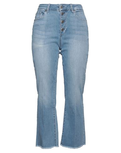 Liu •jo Woman Jeans Blue Size 32 Cotton, Elastomultiester, Elastane