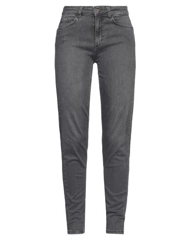 Liu •jo Woman Jeans Lead Size 30w-30l Cotton, Elastane In Grey