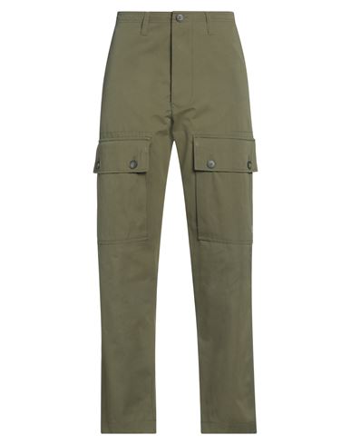 Beautiful Struggles Man Pants Military Green Size S Polyester, Cotton