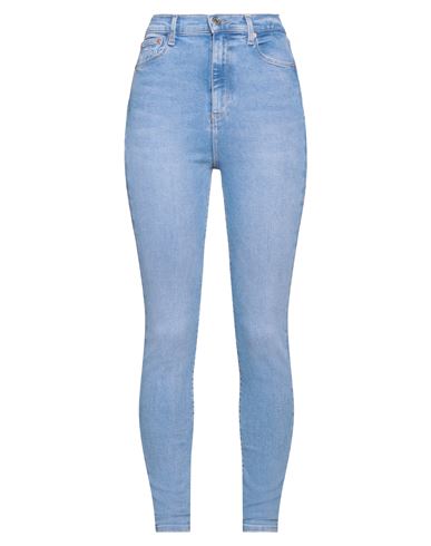 Tommy Hilfiger Woman Jeans Blue Size 26 Cotton, Polyester