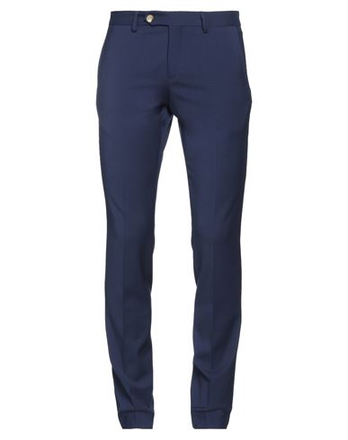 Manuel Ritz Man Pants Navy Blue Size 40 Virgin Wool