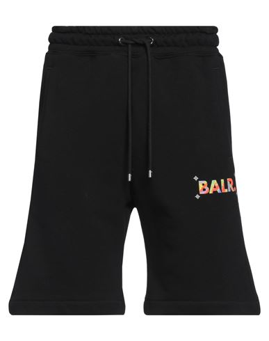 Balr. Man Shorts & Bermuda Shorts Black Size Xxl Organic Cotton, Cotton, Polyester