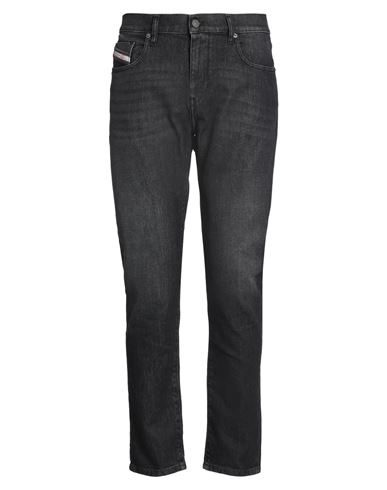 Shop Diesel Man Jeans Black Size 34w-30l Cotton, Polyester, Elastane