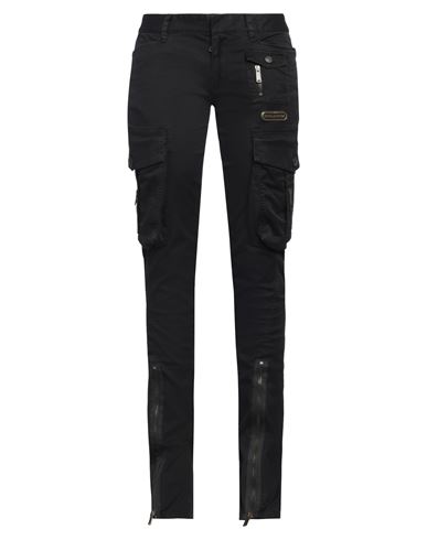 Dsquared2 Woman Pants Black Size 8 Cotton, Elastane In Black