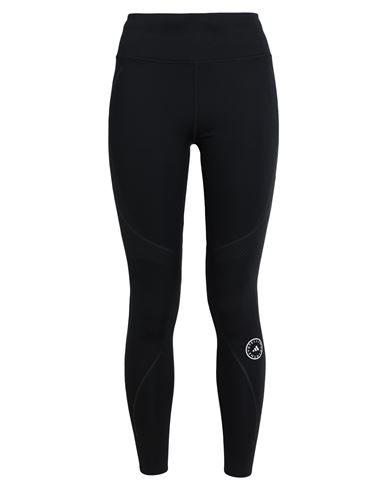 Adidas By Stella Mccartney Asmc Tpa Leggins Long Woman Leggings Black Size 12 Recycled Polyester, Re
