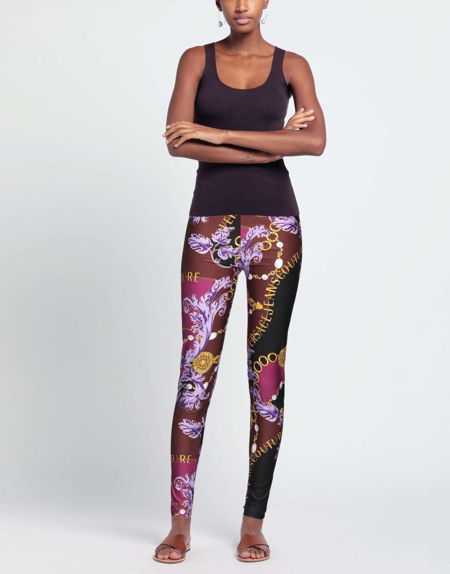  Versace Jeans Couture - Hosen & Röcke - Leggings - On Yoox.com 