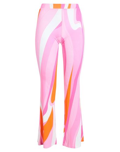 Mc2 Saint Barth Gwenda Woman Pants Pink Size M/l Viscose, Elastane