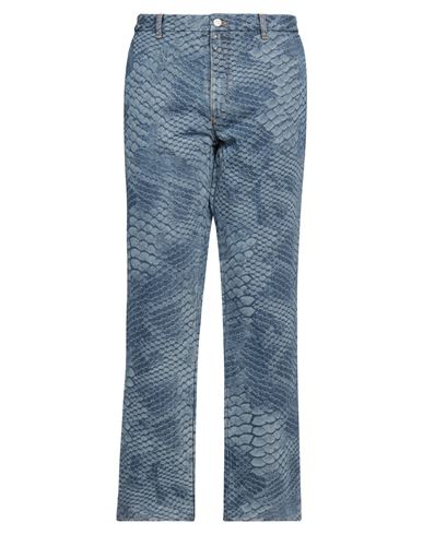 Mm6 Maison Margiela Man Jeans Blue Size 40 Cotton
