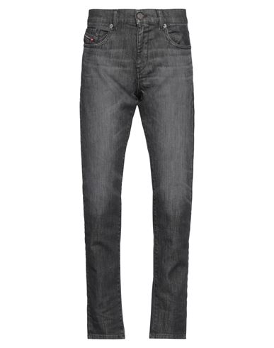 Diesel Man Jeans Grey Size 28 Cotton, Polyester, Elastane In Black