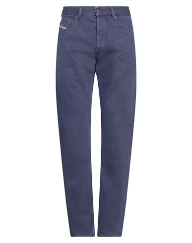 Diesel Man Jeans Navy Blue Size 31w-32l Cotton In Purple