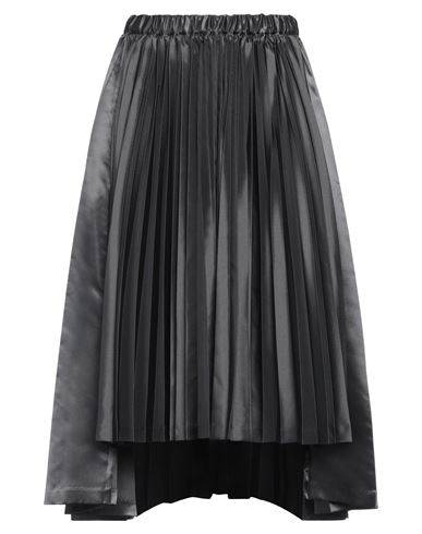 Shop Comme Des Garçons Woman Midi Skirt Black Size M Polyester