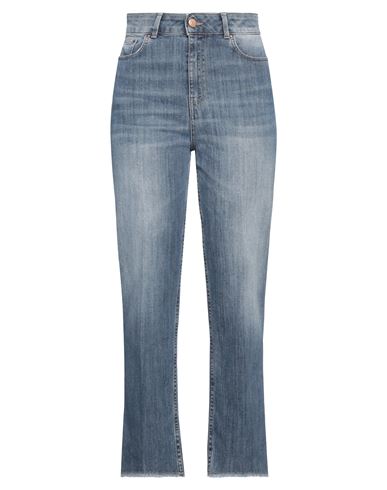 Shop Cigala's Woman Jeans Blue Size 27 Cotton, Elastane