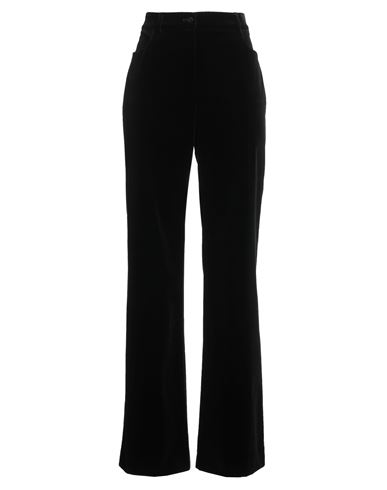 Alberta Ferretti Woman Pants Black Size 8 Cotton, Elastane In Black