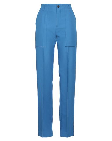 Department 5 Woman Pants Azure Size 8 Polyester In Blue