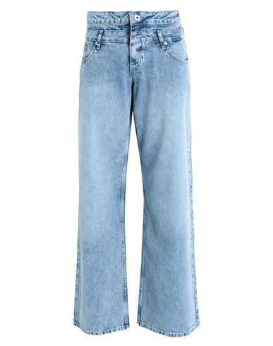 Karl Lagerfeld Jeans Klj Relaxed Recycled Wb Denim Woman Jeans Blue Size 32w-32l Recycled Cotton
