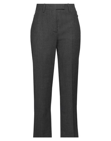 Shop Prada Woman Pants Grey Size 4 Virgin Wool, Cotton