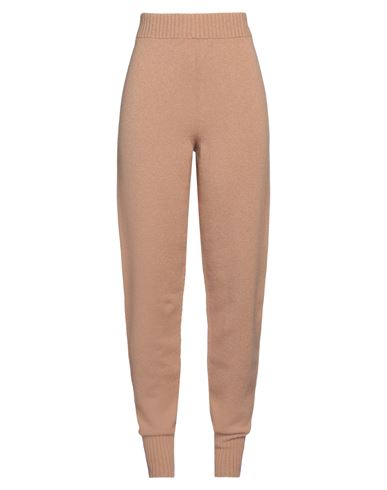 Twinset Woman Pants Sand Size M Wool, Cashmere, Polyester In Beige