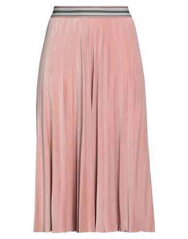 Missoni Woman Midi Skirt Pink Size 8 Viscose, Silk