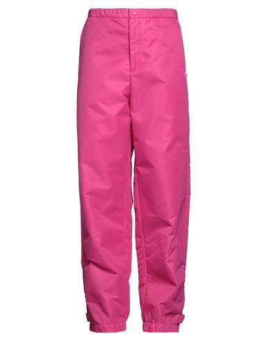 Shop Valentino Garavani Man Pants Fuchsia Size 34 Polyamide In Pink