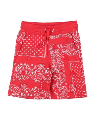 Shop Givenchy Toddler Girl Shorts & Bermuda Shorts Red Size 4 Cotton, Polyester, Elastane