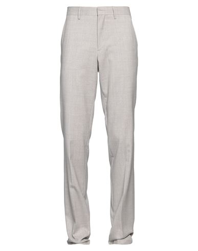Burberry Man Pants Light Grey Size 42 Wool