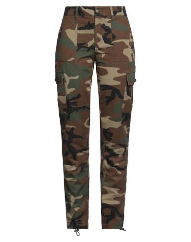 Dolce & Gabbana Woman Pants Military Green Size 6 Cotton