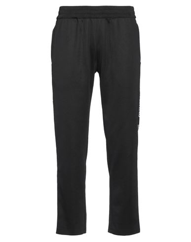 Moschino Man Pants Black Size 40 Polyester, Cotton, Elastane