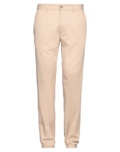 Versace Man Pants Beige Size 38 Cotton