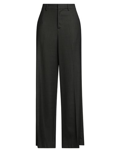 P.a.r.o.s.h P. A.r. O.s. H. Woman Pants Dark Green Size L Virgin Wool, Elastane In Green
