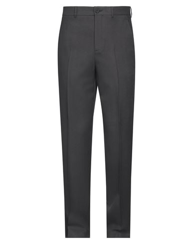 Shop Dior Homme Man Pants Lead Size 34 Wool In Grey
