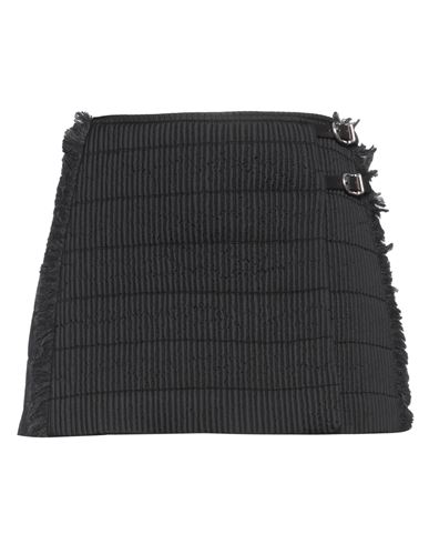 Shop Durazzi Woman Mini Skirt Black Size 4 Polyester, Elastane