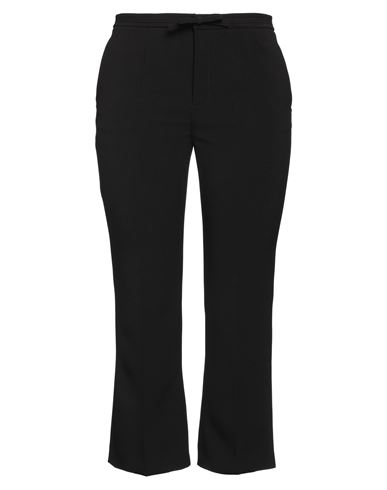 Shop Red Valentino Woman Pants Black Size 8 Polyester, Elastane