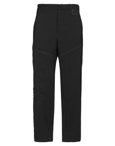 Shop Oamc Man Pants Black Size 34 Polyester, Virgin Wool, Elastane