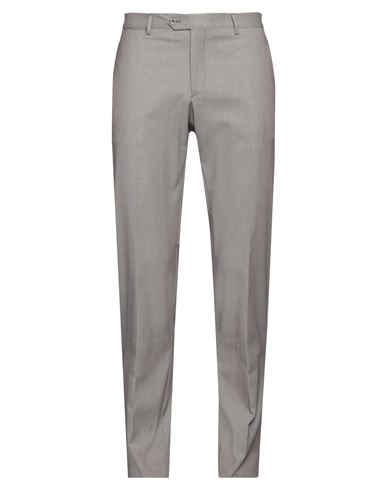 Shop Tombolini Man Pants Grey Size 40 Cotton, Elastane