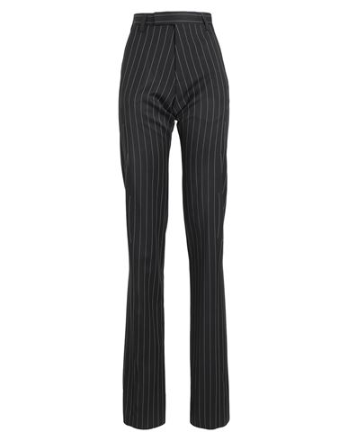 Martine Rose Woman Pants Black Size 16 Wool, Polyester