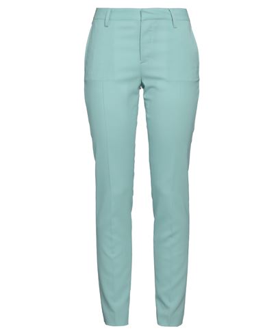 Shop Dsquared2 Woman Pants Turquoise Size 6 Polyester, Virgin Wool, Elastane In Blue