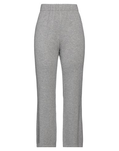 Shop Fabiana Filippi Woman Pants Light Grey Size 10 Virgin Wool, Silk, Cashmere