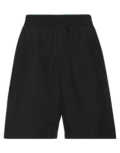Shop Bottega Veneta Man Shorts & Bermuda Shorts Black Size L Polyester, Polyamide