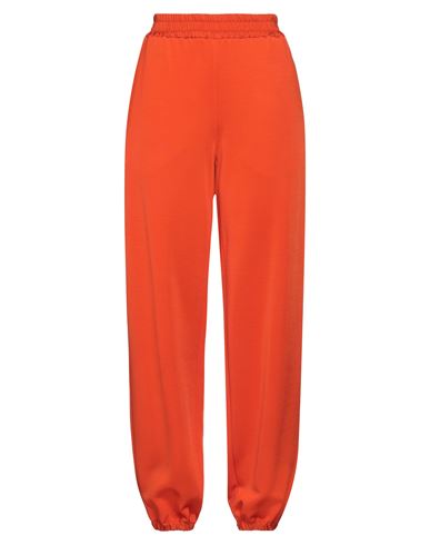 Jil Sander Woman Pants Orange Size 2 Viscose, Virgin Wool, Polyamide, Elastane In Orange