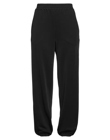 Jil Sander Woman Pants Black Size 8 Viscose, Virgin Wool, Polyamide, Elastane
