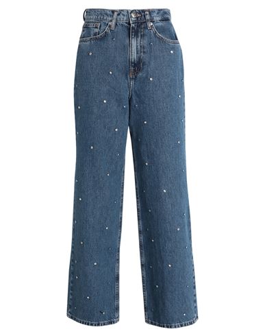 Only Woman Jeans Blue Size 30w-32l Cotton