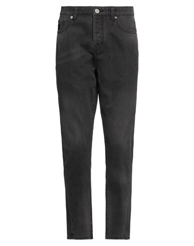 John Richmond Man Jeans Black Size 34 Cotton