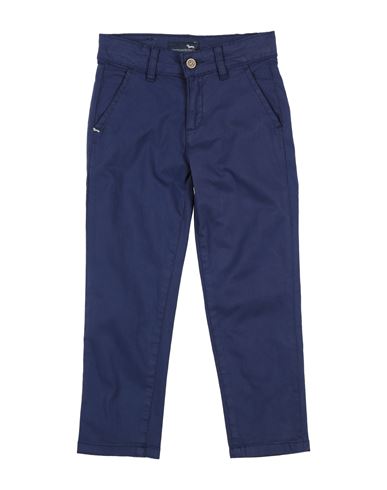 Shop Harmont & Blaine Toddler Boy Pants Navy Size 6 Cotton, Elastane In Navy Blue