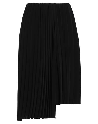Shop Saint Laurent Woman Midi Skirt Black Size 4 Triacetate, Polyester
