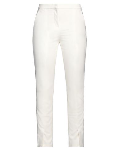 Shop Karl Lagerfeld Woman Pants White Size 4 Viscose, Polyamide, Elastane