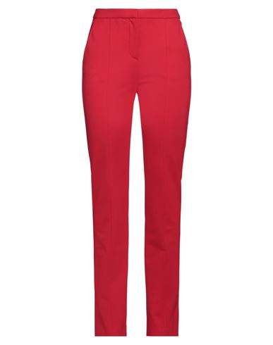 Shop Karl Lagerfeld Woman Pants Red Size 12 Viscose, Polyamide, Elastane
