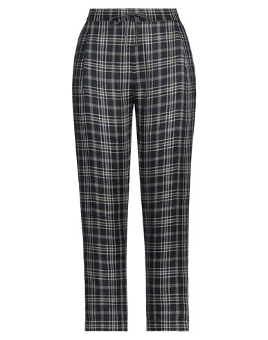 Fabiana Filippi Woman Pants Midnight Blue Size 12 Linen In Blue