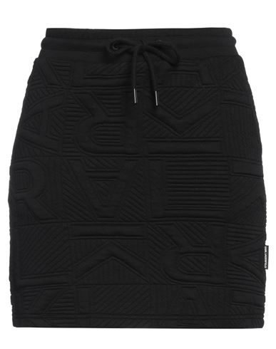 Karl Lagerfeld Woman Mini Skirt Black Size S Lyocell, Polyester, Cotton, Polyamide, Elastane