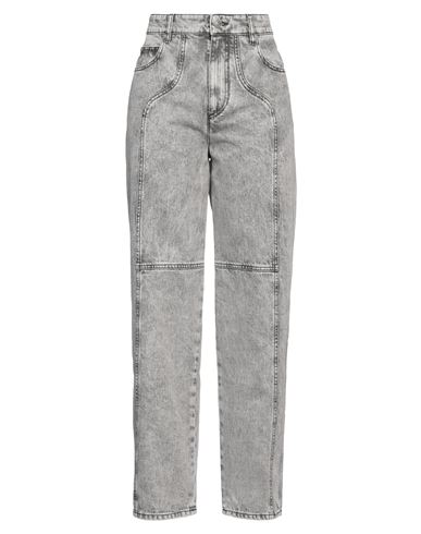 Marant Etoile Marant Étoile Woman Jeans Grey Size 6 Cotton
