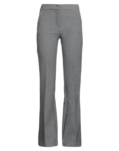 Simona Corsellini Woman Pants Grey Size 2 Polyester, Viscose, Cotton, Elastane In Gray